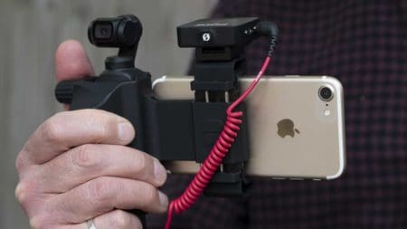 PolarPro Osmo Pocket Grip System and Rode Wireless Go